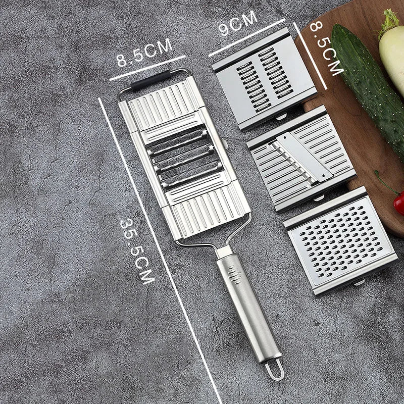 Stainless Steel Vegetable Slicer Grater Cutter Device