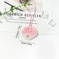 Tree Coconut Sequin Patch Keyring Bag Pendant Handmade