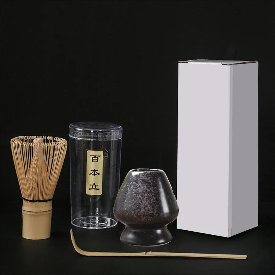 Matcha Bamboo Tea Kit 3Pc Japanese Tea Tools Eco Friendly