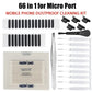 Speaker Phone & Charging Port Cleaning Kit - Dust Plugs & Earphone Brush for iPhone and Android