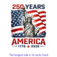 Iron2026 Edition On Patches USA Flag Bald Eagle Heat Transfer Kit Patriotic 4th Of July DIY Clothing Decor