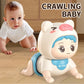 Crawling Baby Guide Toy Newborn Sensory Toys Music Aid