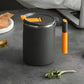 450ml Travel-Friendly Stainless Steel Coffee Mug with Handle and Cover Leak-proof Design for Hot or Cold Drinks