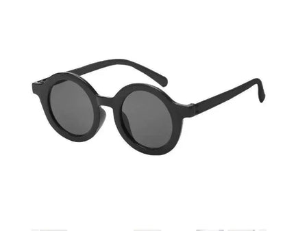 Kids Sunglasses Round Frame Anti-UV400 for 1-7 Year Olds, Children's Sun Protection, Trendy Design