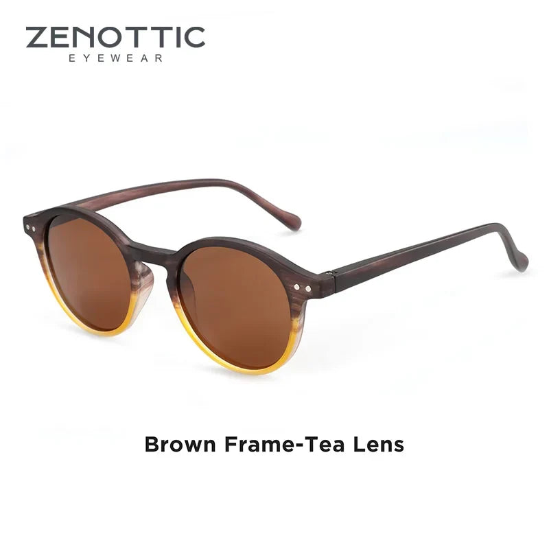 Sunglasses Polarized Round Retro Unisex Eyewear Summer 2026 Trend UV400 Protection