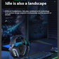 Cordless Gaming Headset Tri Mode Bluetooth Wired Immersive