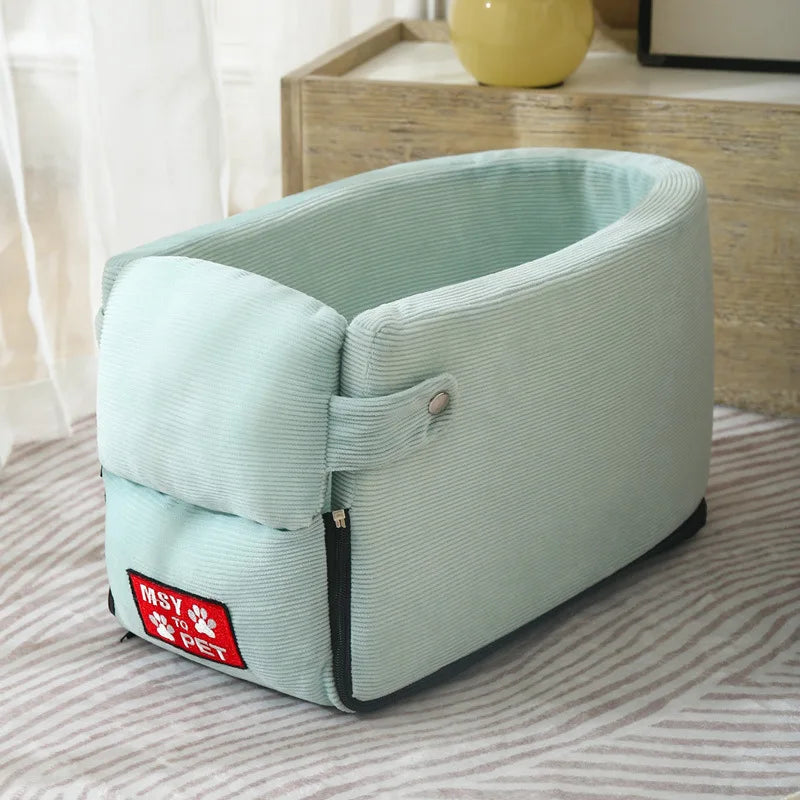 Dog Car Seat Travel-Friendly Carrier Bed Booster Seat Road Trip 2025 Travel Safety Cozy Sturdy Pet