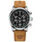 Quartz2025 Edition Watch Leather Chronograph Military Style