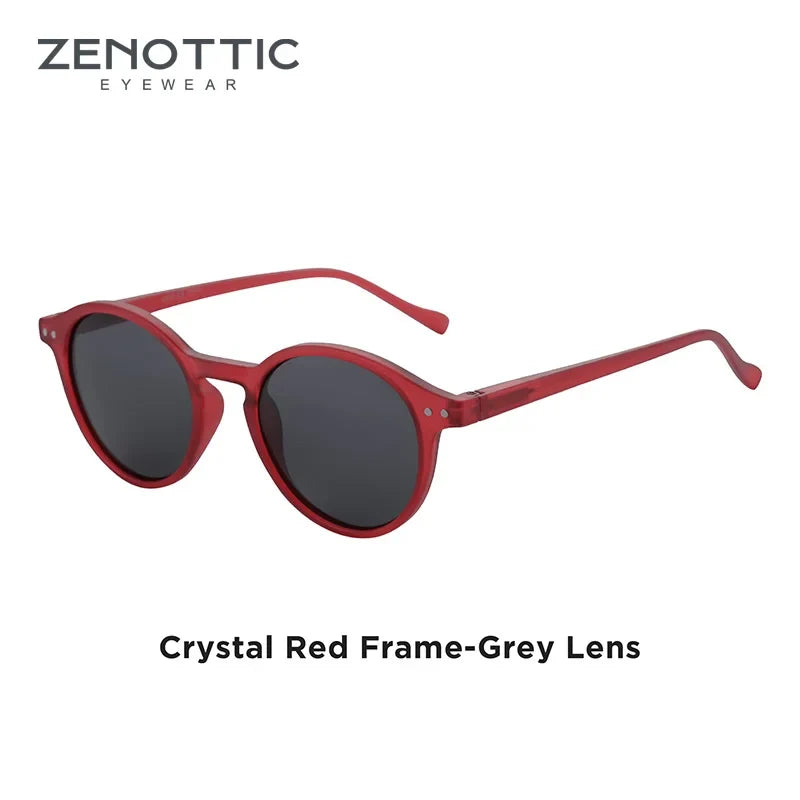 Sunglasses Polarized Round Retro Unisex Eyewear Summer 2026 Trend UV400 Protection