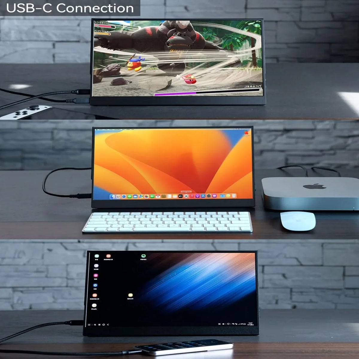 OLED 13.3 Inch Travel-Friendly Monitor 1ms HDR 100 Percent DCI P3
