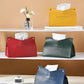 Leather Tissue Box - Scandinavian Car & Household Decor, Large Storage Napkin Holder