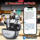 Bluetooth Earbuds AI Translator True Cordless With Mic