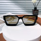 Sunglasses Black Retro Square Shades Deluxe Fashion Eyewear Fall 2026 Trend Gift Idea