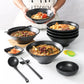 Bowl Ramen Black Plastic Japanese Style Noodle Bowl