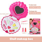 Princess Makeup Toy Kit for Kids - Pretend Play Cosmetics with Lipstick & Eyeshadow for Parties