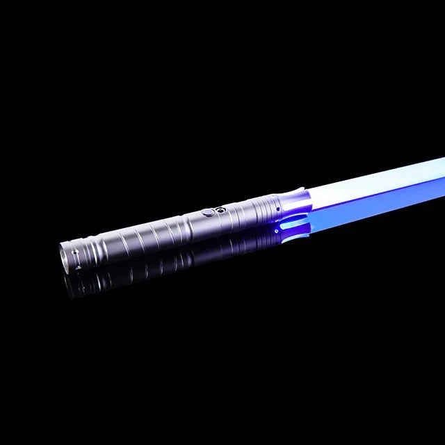 Lightsaber RGB Metal Hilt Sword Toy Cosplay 2025 Collectible Prop Battery-Powered Flashing LED Gift