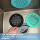 Shower Drain Hair Catcher Silicone Drain Cover - Suction Cup Bath Tub Strainer, Fall 2026 Household Refresh Gift Idea
