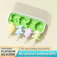 Ice Dinosaur-Shaped Cream Mold and Ice Pop Maker with Lid and Sticks, Food-Grade Silicone, Non-Stick, Temperature Resistant