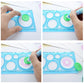 Creative Kids Geometry Spirograph Stencils Kit - 4 Flower Drawing Templates, Educational Art Tools for School Supplies in Vibrant Colors