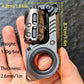 Tuning Fork Magnetic Ratchet Cybercore Desk Stress Relief Toy 2026 – EDC Metal Fidget Slider Kit