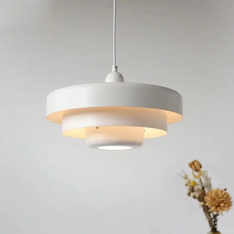 Lamp Pendant Retro Danish Chandelier - Fall 2026 Decor for Cafes and Homes, Cozy Ambient Lighting