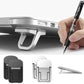 Ultra-Thin Travel-Friendly Laptop Stand with Mini Legs & Cooling Support for Macbook - Flexible Bracket