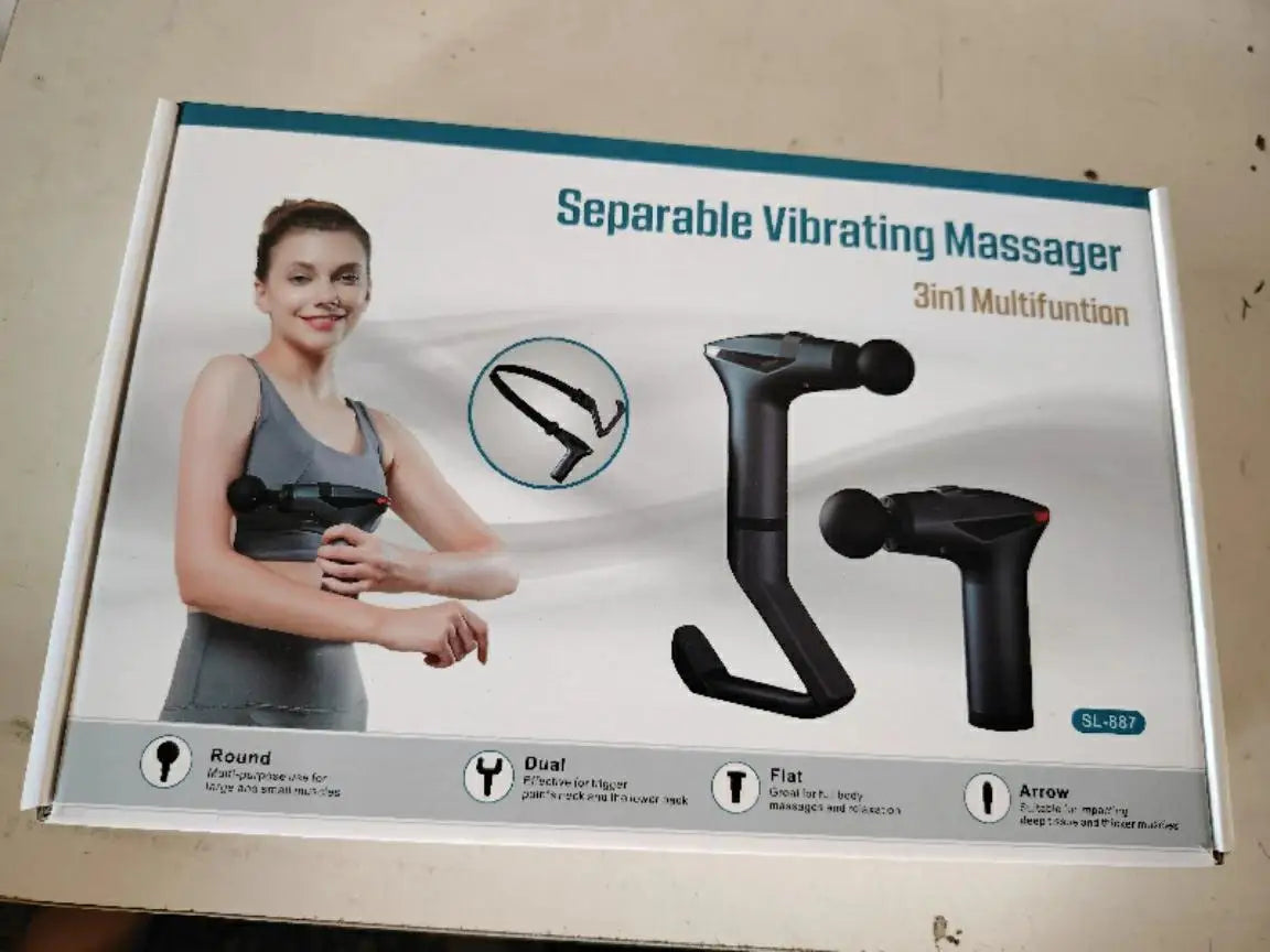 Gun Massage Long Handle Deep Tissue Percussion Therapy TikTok Viral Fall 2026 Muscle Recovery