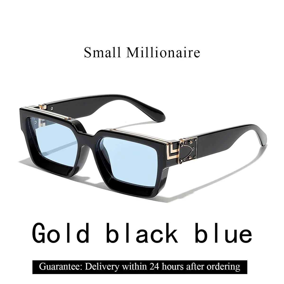 Sunglasses Black Retro Square Shades Deluxe Fashion Eyewear Fall 2026 Trend Gift Idea