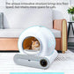 Litter Cat Box 65L Large Space Smart WiFi Auto Clean Enclosed Pet Toilet 9L Waste Bin TikTok Viral Fall 2025 Gift