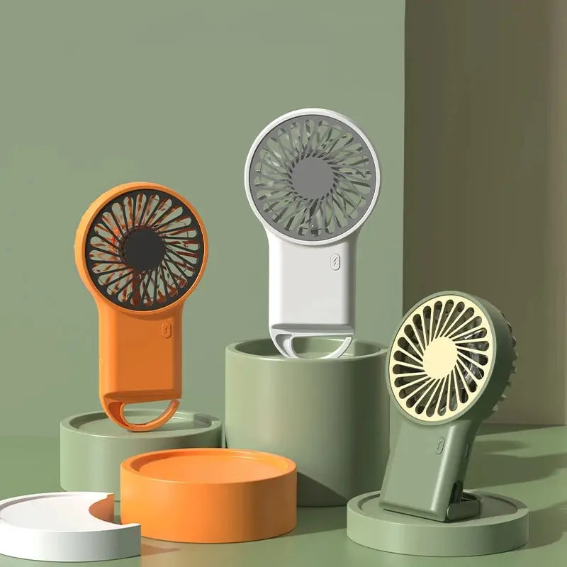 Mini Wind Travel-Friendly USB Desktop Fan with Hook