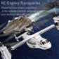 Helicopter RC Drone Altitude Hold Ready To Fly Tiltrotor Style Fall 2025 Gift LED Lights 3D Flips