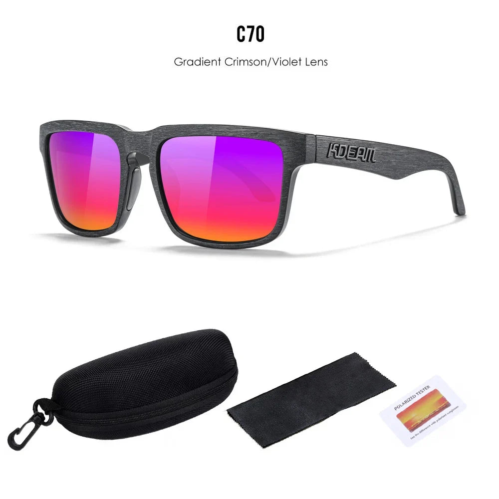 Polarized Sunglasses Unisex Outdoor Eyewear Summer 2026 Trend Mirror Lens Light UV Protection Gift Idea