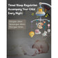 Mobile Crib Remote Music Light Newborn Sensory Toys