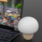 Light Night Silicone Mushroom Lamp Touch Control Wooden Base Back To School 2025 Cozy Kids Gift Timer