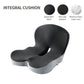 Comfort-Grip Lumbar Support for Office Chair and Car, Stress Relief – Memory Foam Seat Cushion