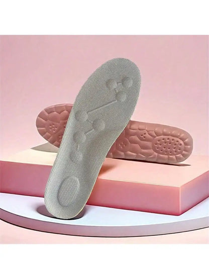Insoles2025 Edition Women Cloud Ultrasoft Breathable Deodorizing Shock Absorbing Non Slip For Running And Standing Comfort Fall