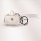 Free 1+1 Birkin Inspired Mini Hand Bag - Cute Leather Bag Charm Keychain & Earphone Case