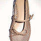 Women’s Breathable Ballet Flats - Mary Jane, Mesh, Summer