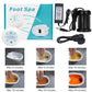 Ionic Mini Detox Foot Spa Bath Machine - Vibrating Foot Bath for Health & Wellness Therapy