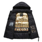 Men's Warm Down Vest - Boxy Quilted, Cotton Blend, Autumn