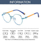 Anti Blue Light Glasses For Kids Timeless Metal Frame Eyewear Back To School 2026 Eye Protection