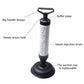 Toilet Plunger High Pressure Pump With Dual Suction Cups - Bathroom Drain Opener, Pipeline Dredge Device