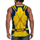 Deadpool & Wolverine Inspired Superhero Compression Tank Top - Great for Cosplay