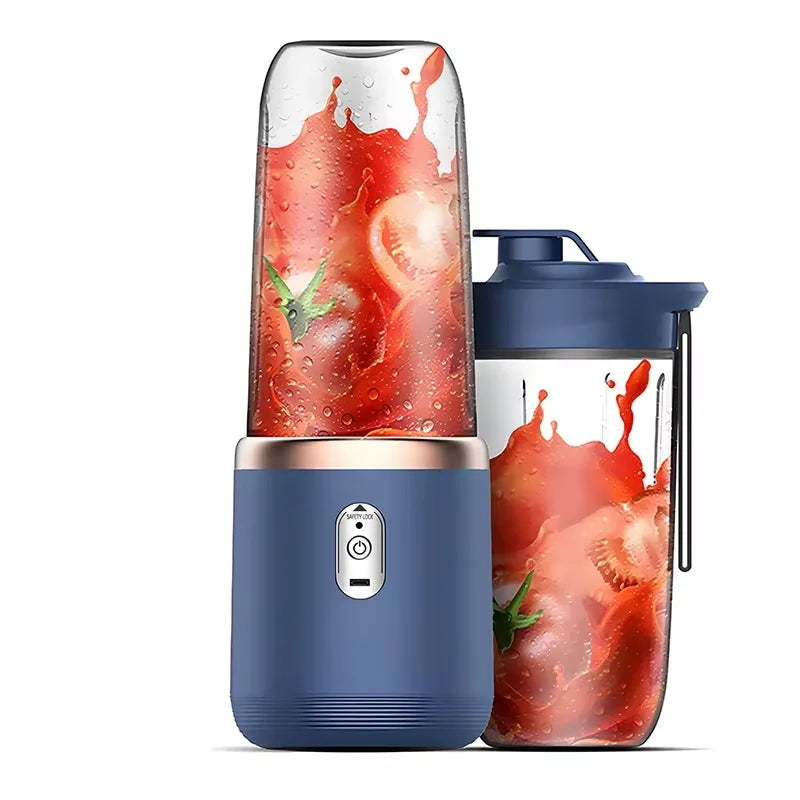 Travel-Friendly Blender 6-Blade 400ml Personal Smoothie Maker Spring 2026 Trend Safety Lock And Auto Pulp Ejection