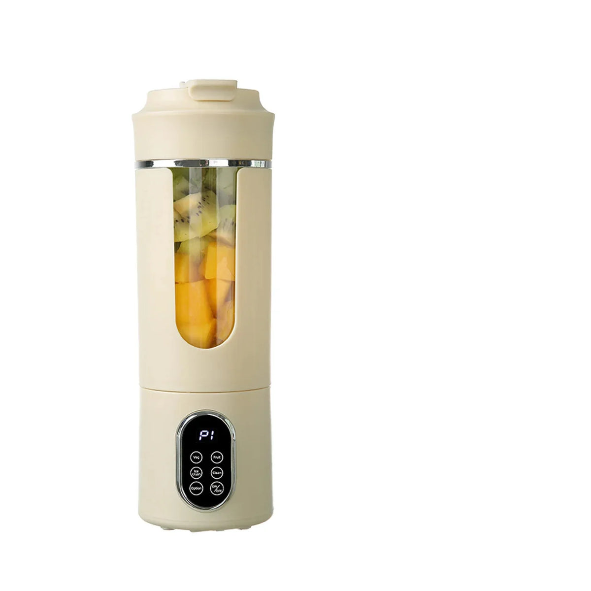 Portable2026 Edition Juicer USB Battery-Powered 530ml Personal Blender 12 Blade Ice Crushing 4 Gears 7.4V Viral Trend