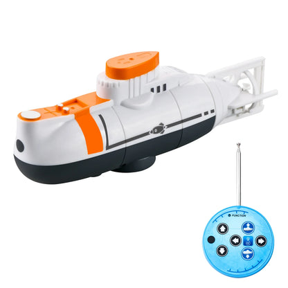 Remote Control Mini Submarine - Water-Resistant Diving Toy for Kids, Christmas & New Year Gift