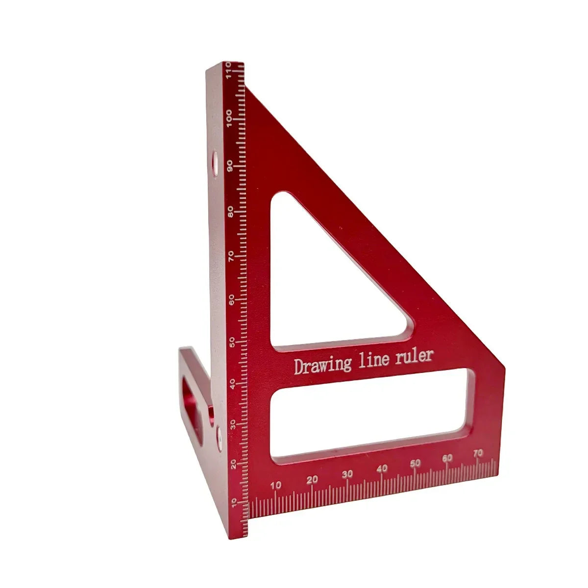 Woodworking2026 Edition Square Protractor Aluminum Alloy Miter Triangle Ruler High Accurate Layout Device TikTok Viral