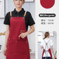 Kitchen Apron Pro-Grade Bib Apron Restaurant Work Apron Fall 2025 Water-Resistant Pockets Sturdy