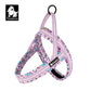Dog Harness Floral Mesh Padded Vest Harness Fast Fit Flexible All Breeds Fall 2025 Cozy Walks