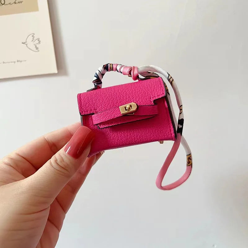 Inspired Birkin Mini Hand Bag - Business Bag Charm